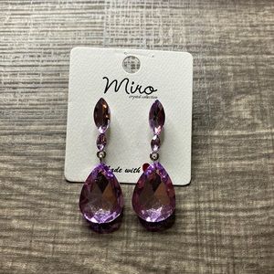 Light Purple Chunky Earrings